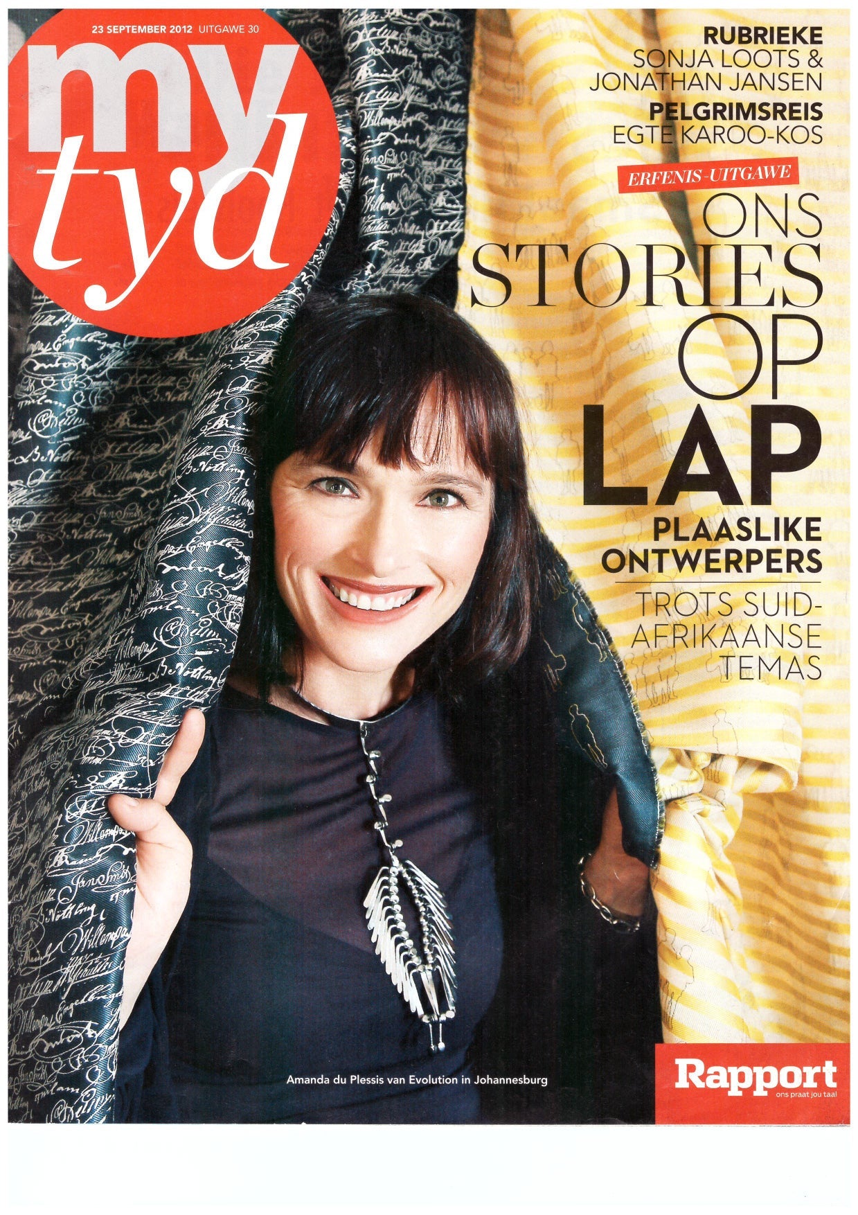 MY TYD, FEATURING AMANDA DU PLESSIS