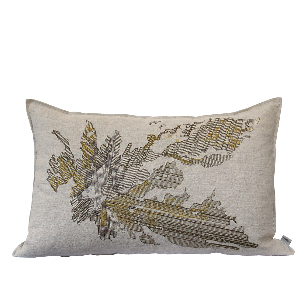 Callymenia Embroidered Cushion