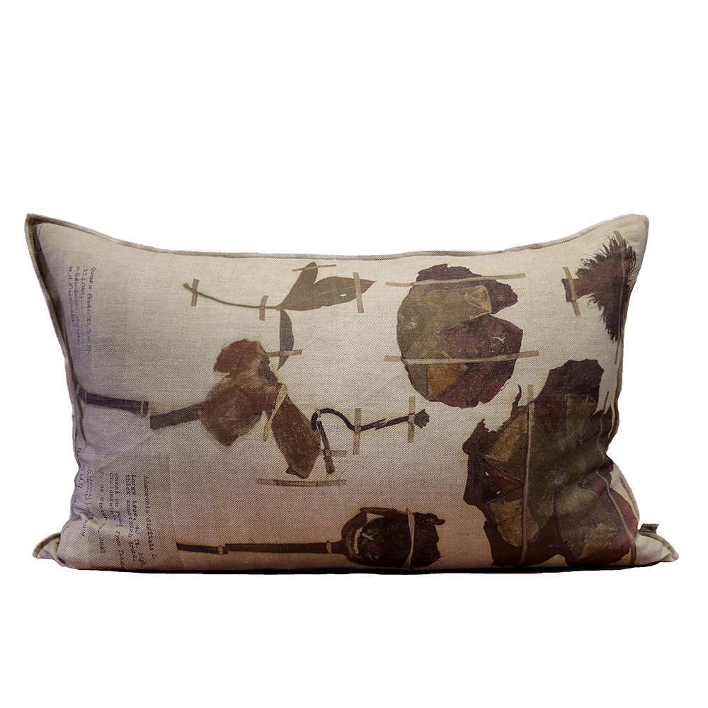 Digitata Cushion Stone Printed