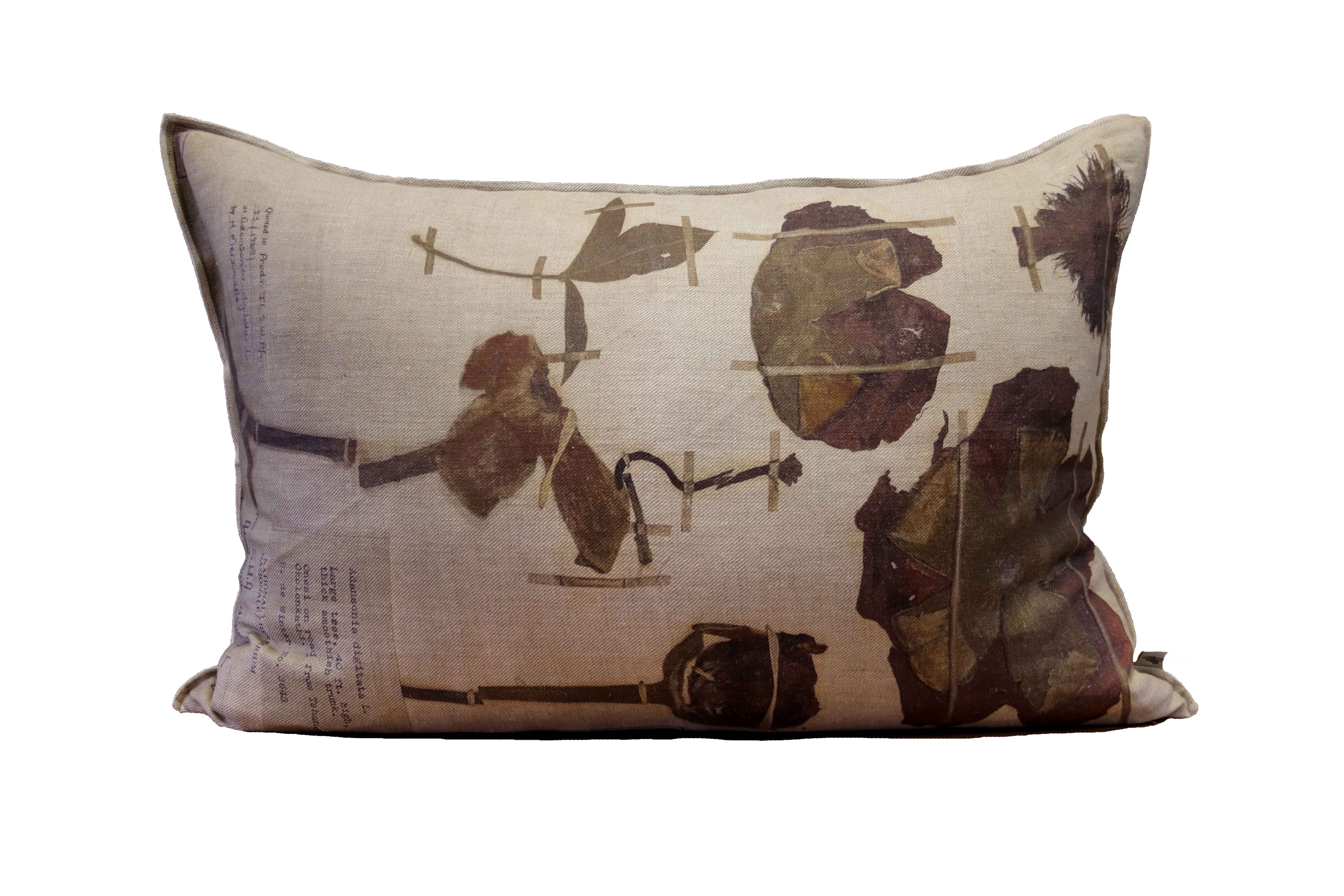 Digitata Cushion Stone Printed