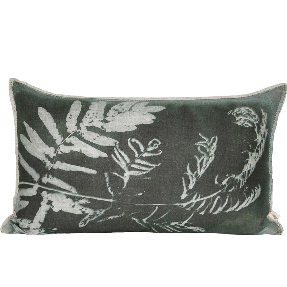 Fern 7 Gyrosorium Cushion, Printed