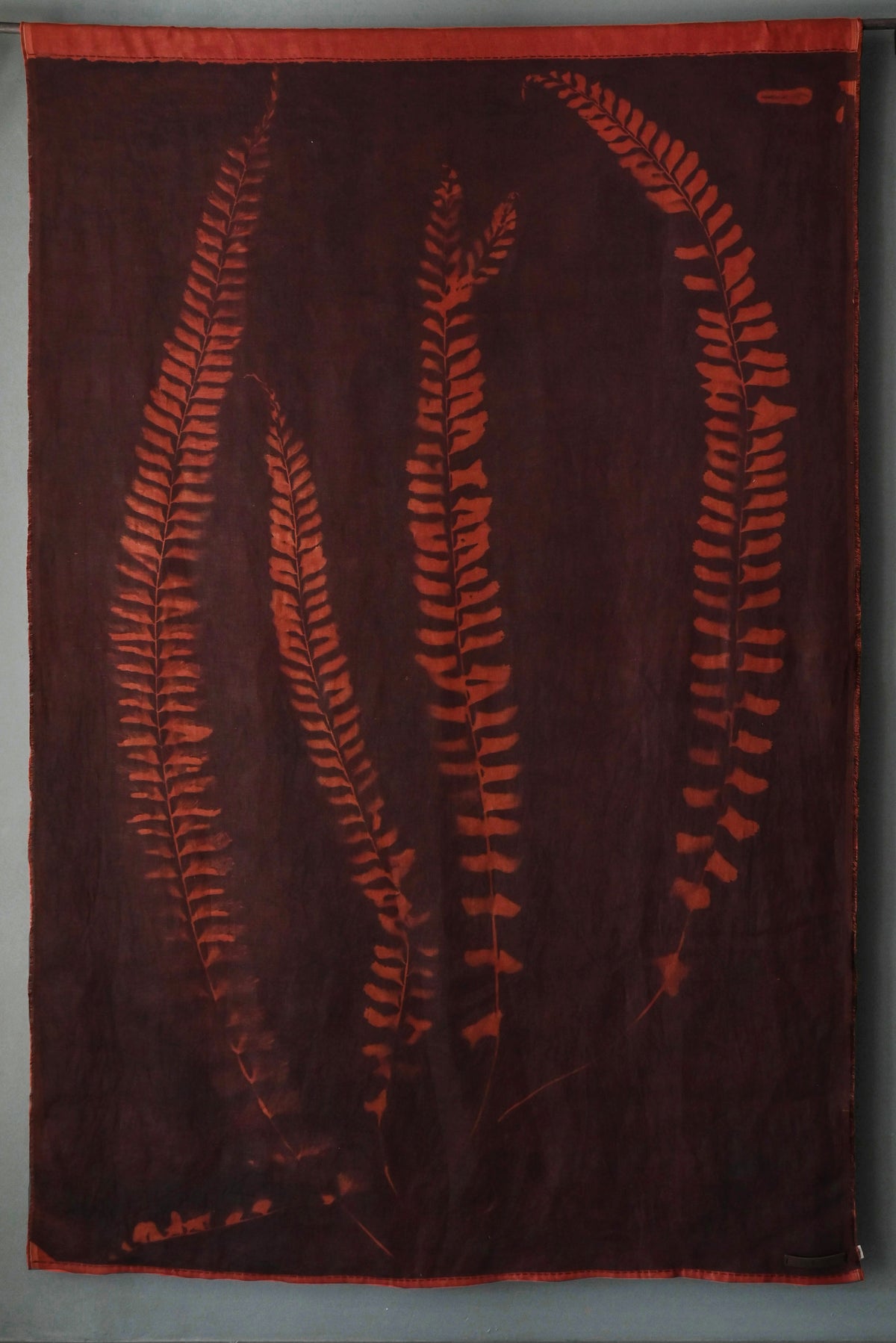 Overdyed Fern Panel