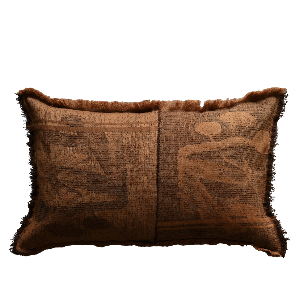 Watercolour Jacquard Cushion