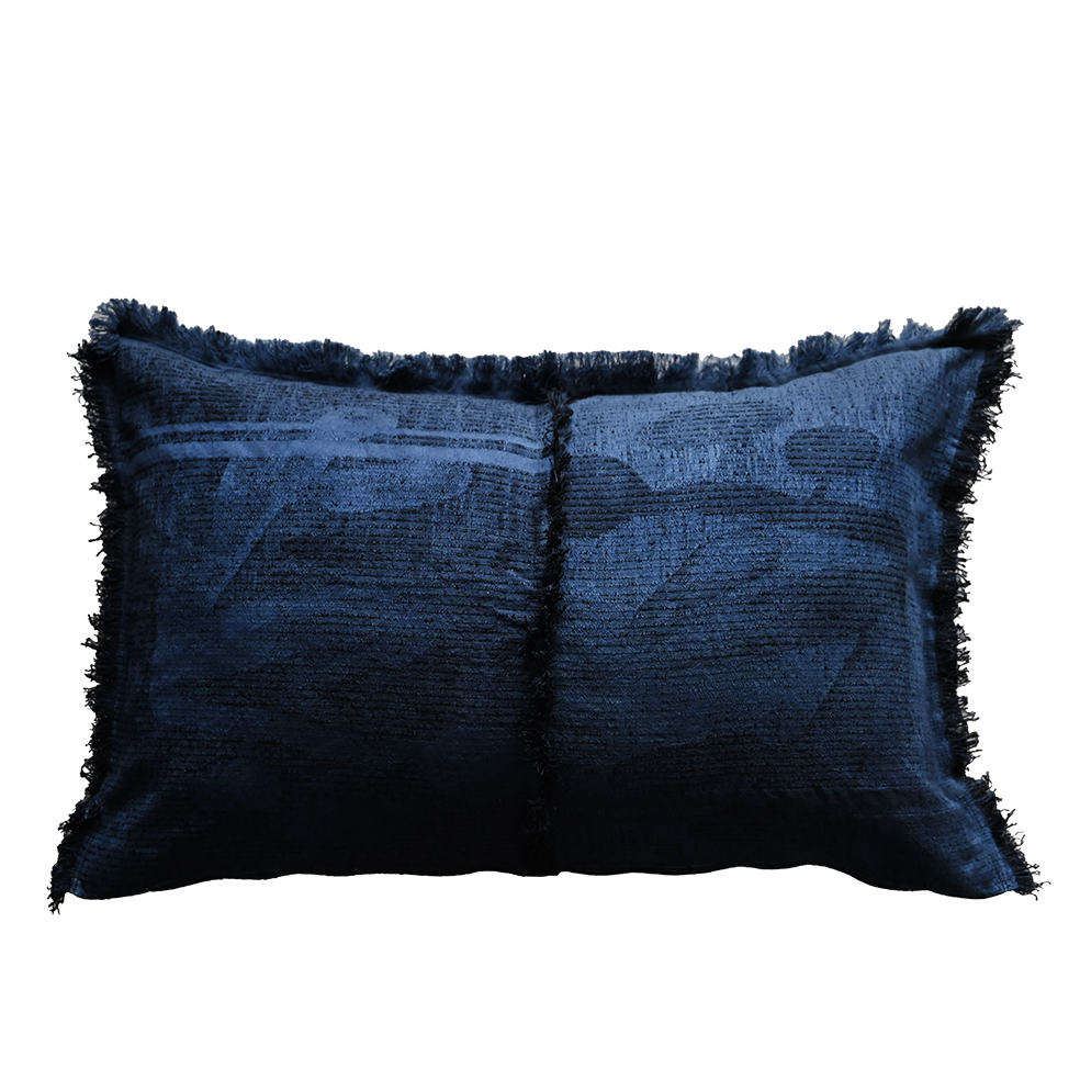 Watercolour Jacquard Cushion