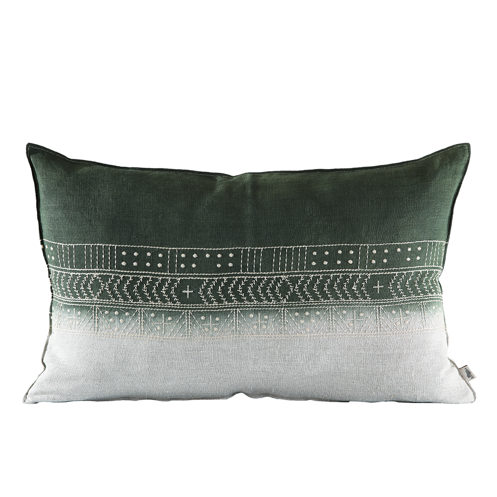 Mr B Stone Embroidered Cushion
