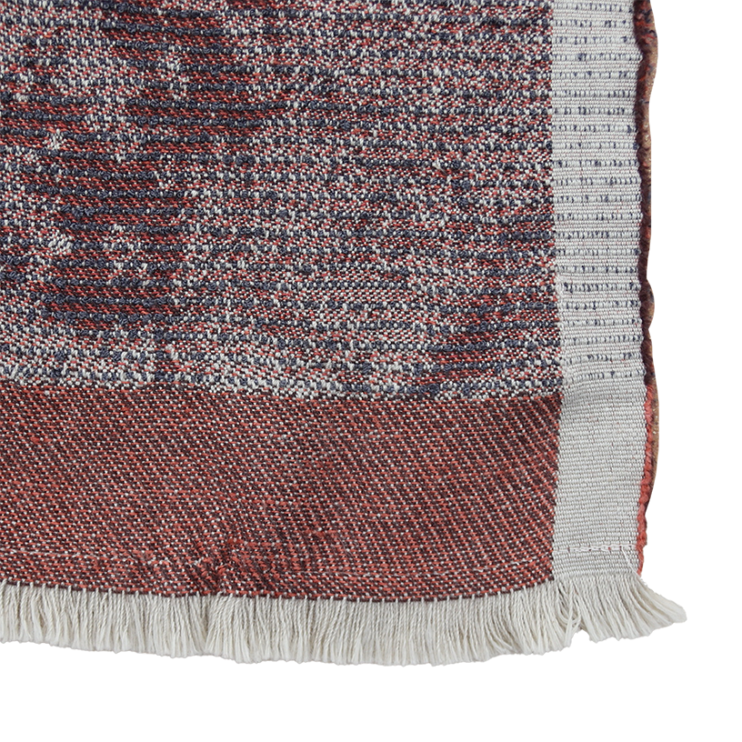 Rust Dolerite Jacquard Throw