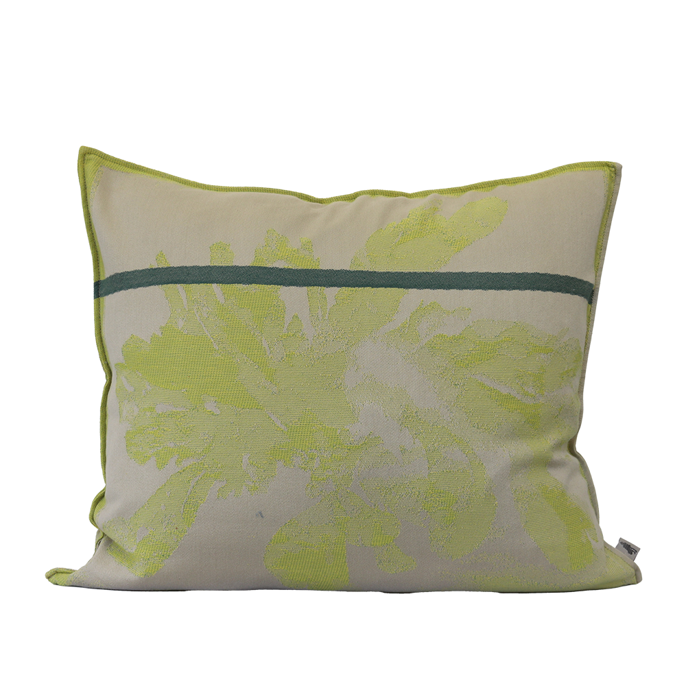 Sea Algae Jacquard Cushion