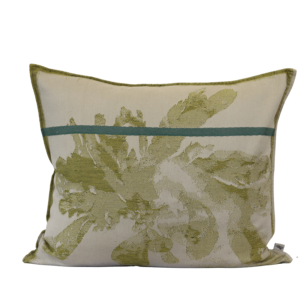 Sea Algae Jacquard Cushion
