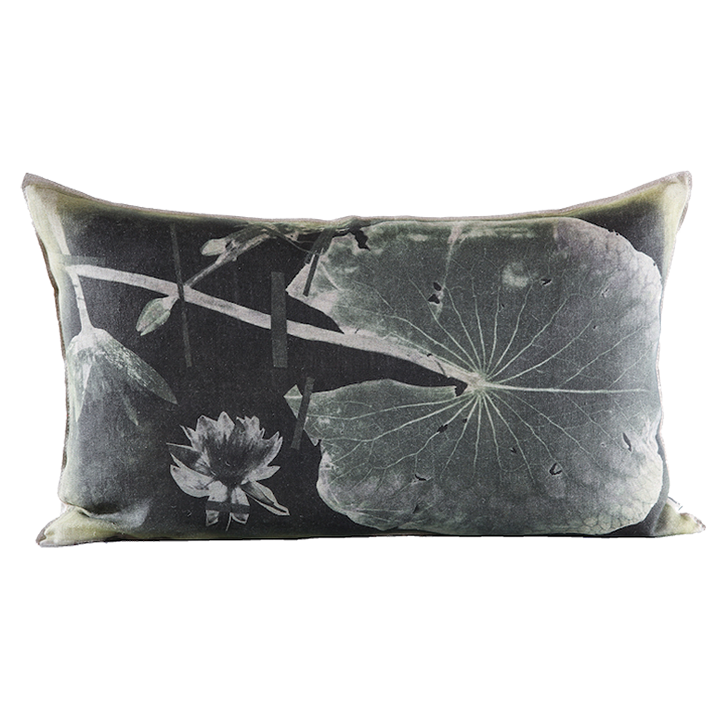 Thamalakane Green Cushion, Printed