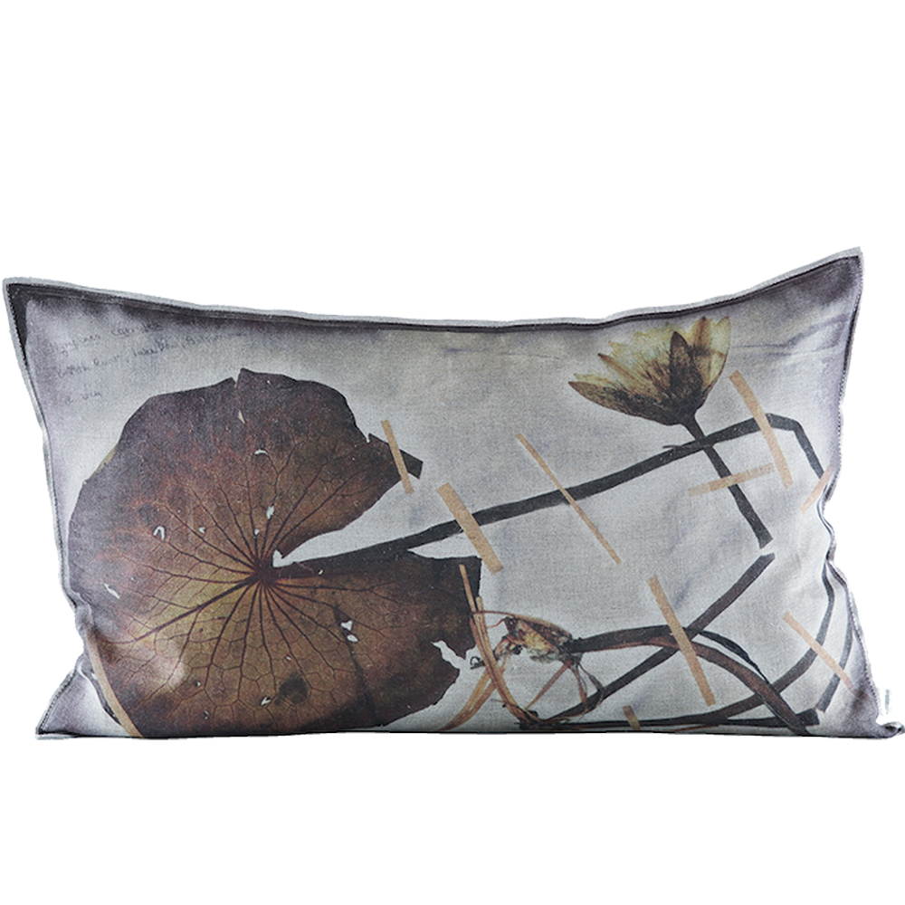 Thamalakane Plum Cushion, Printed