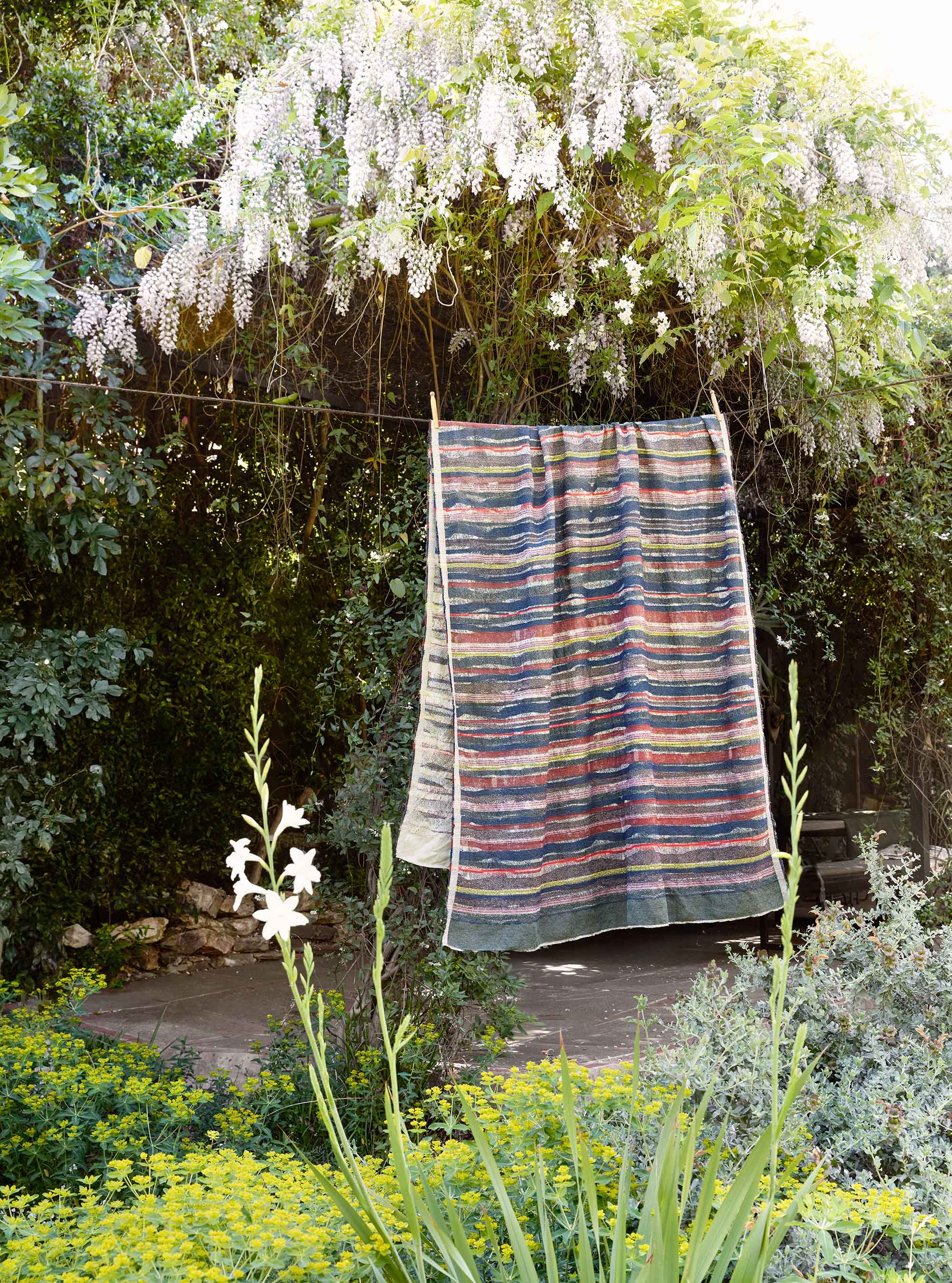 Multicolour Jacquard Throw