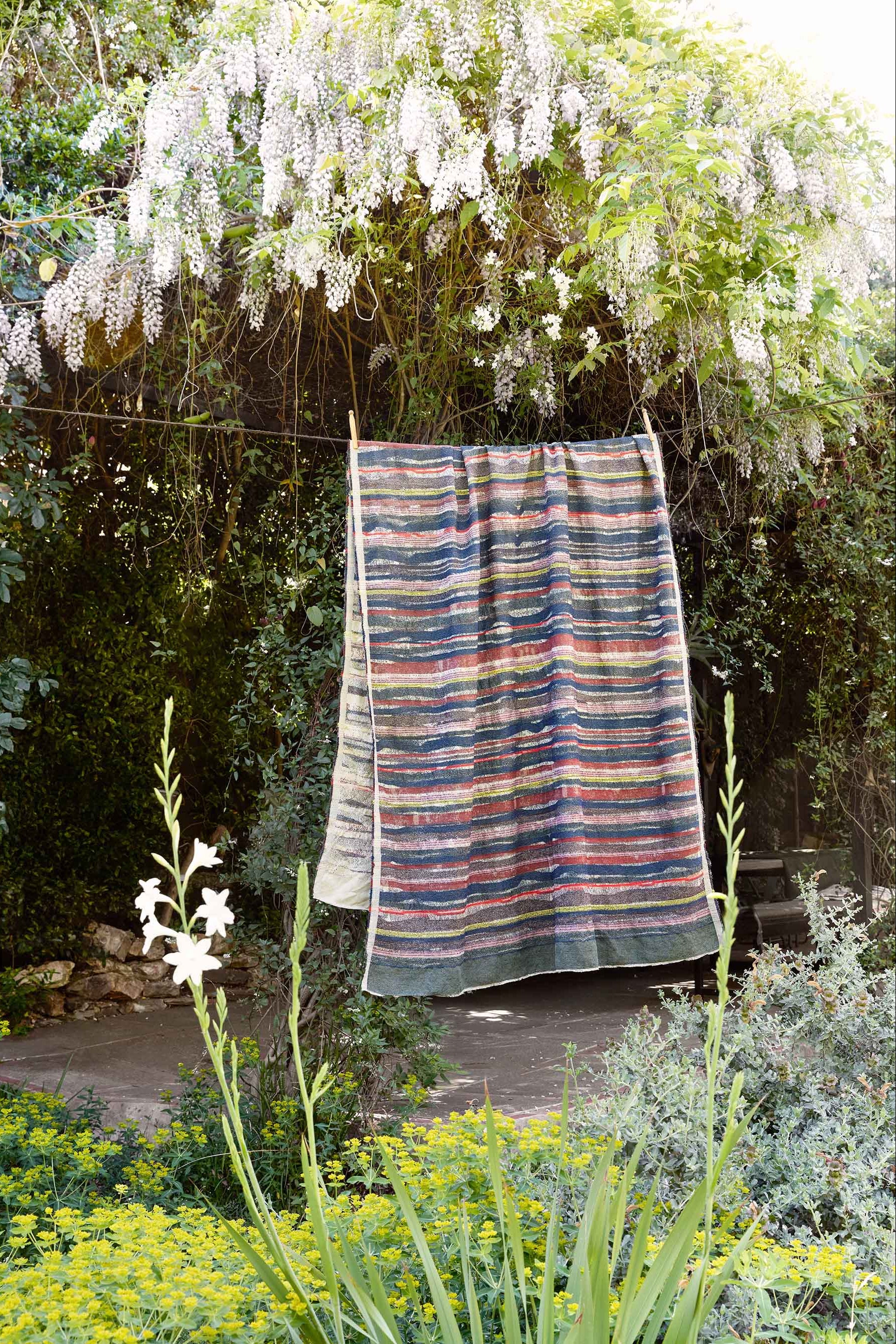 Tuin Streep Jacquard Throw