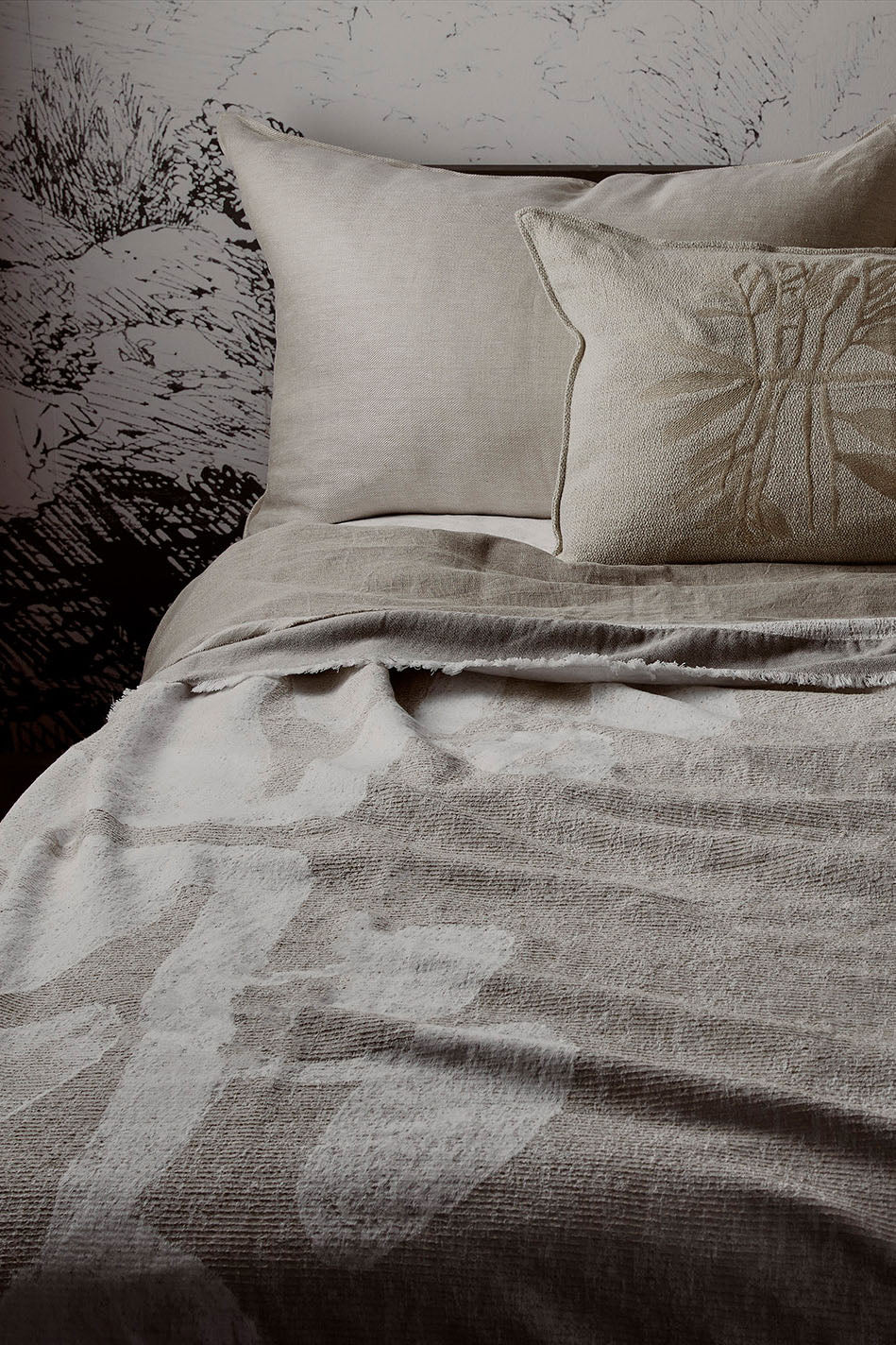 Stone Watercolour Throw