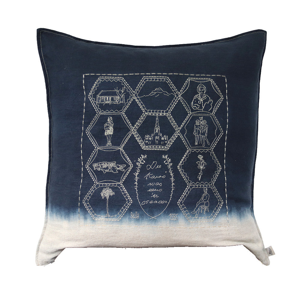 Isabella Embroidered Cushion