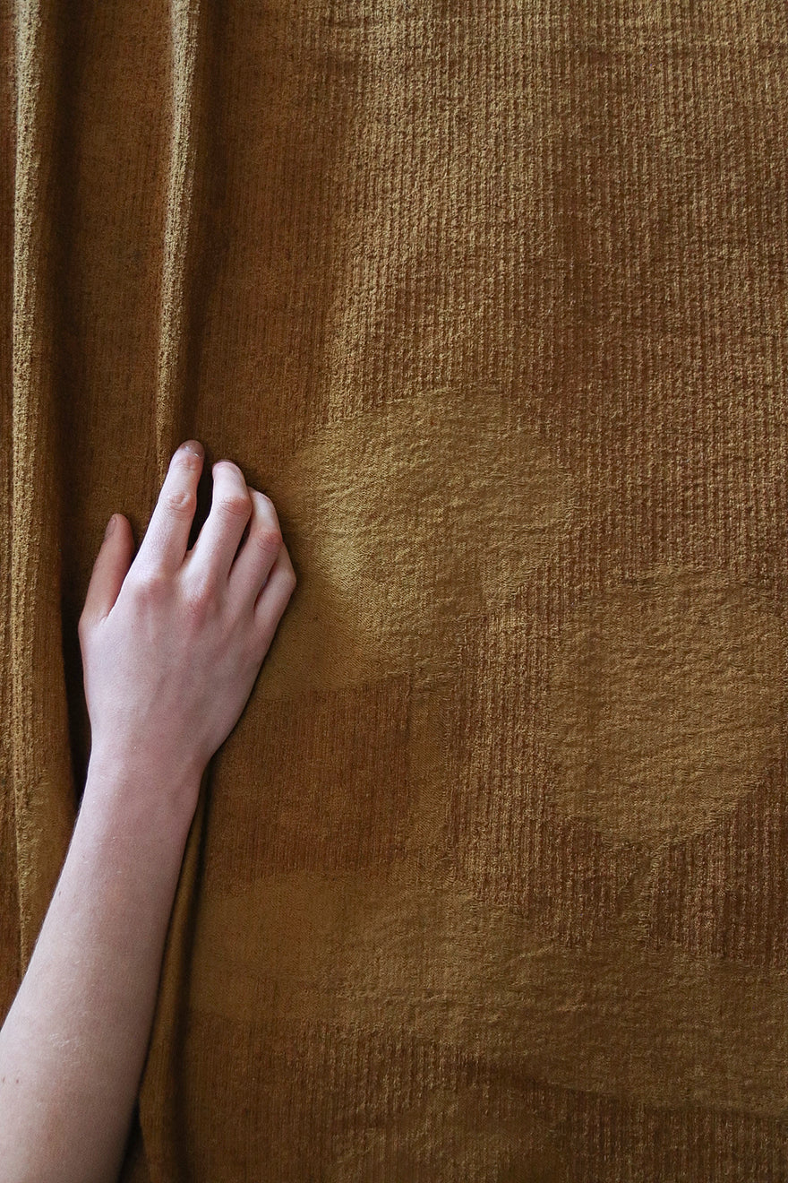 Overdyed Watercolour Jacquard Throw