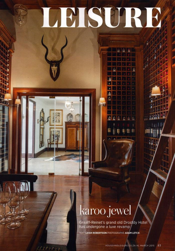 EVOLUTION PRODUCT IS PART OF DROSTDY HOTEL'S LUXE REVAMP