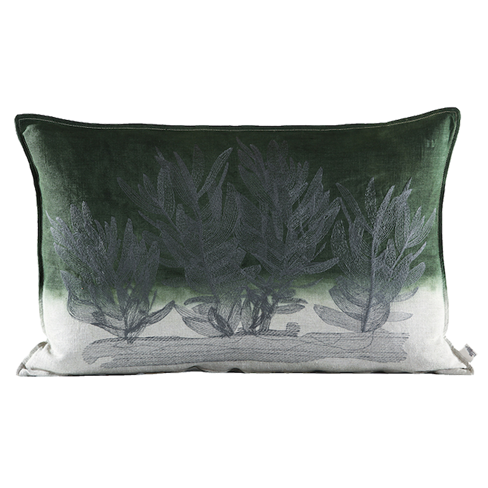 Protea Bos Embroidered Cushion