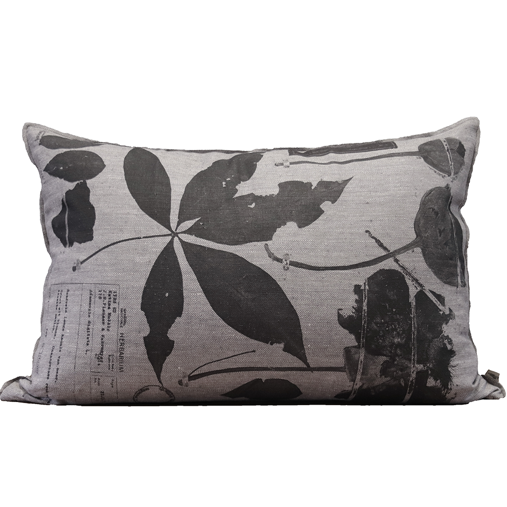 Adansonia Cushion B&W Printed