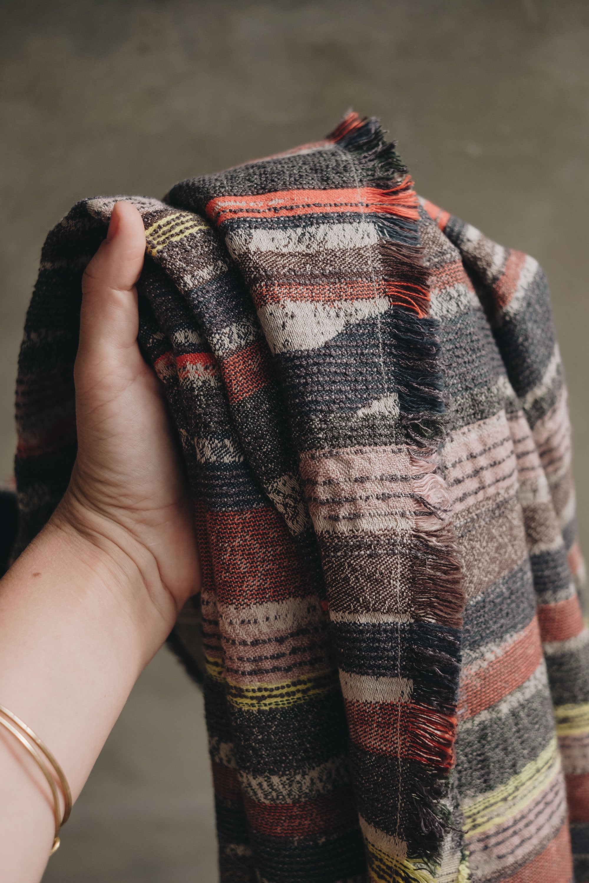 Tuin Streep Jacquard Throw