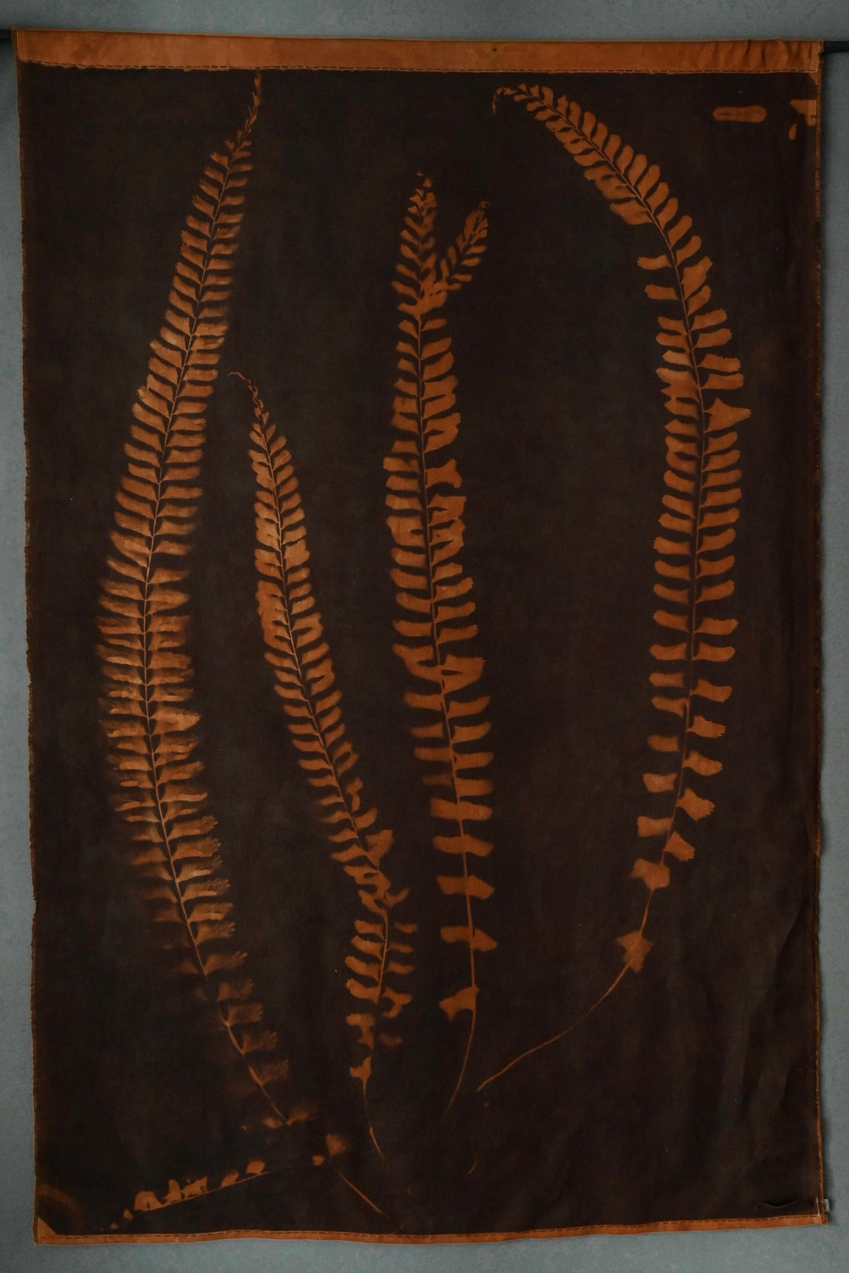 Overdyed Fern Panel