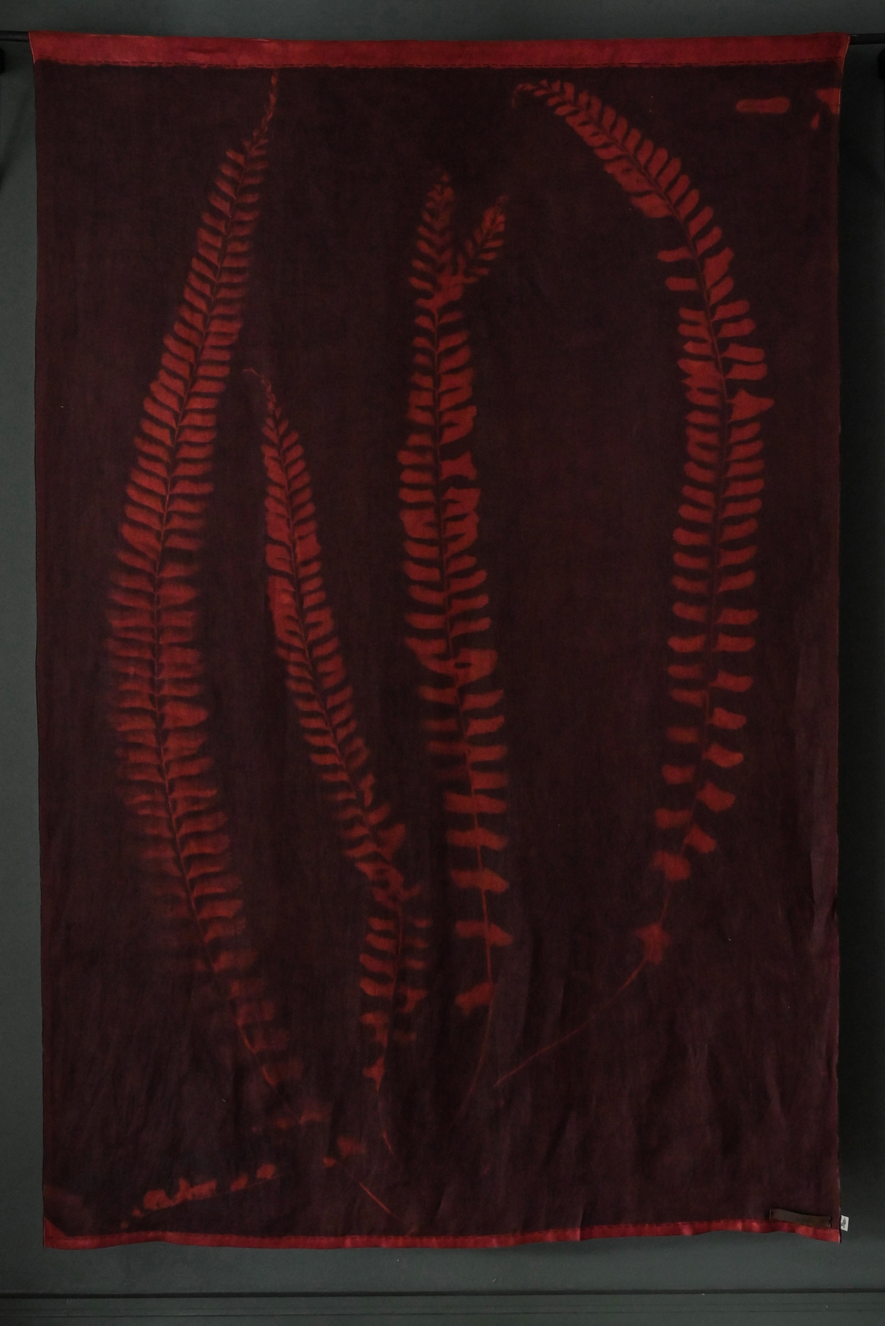Overdyed Fern Panel