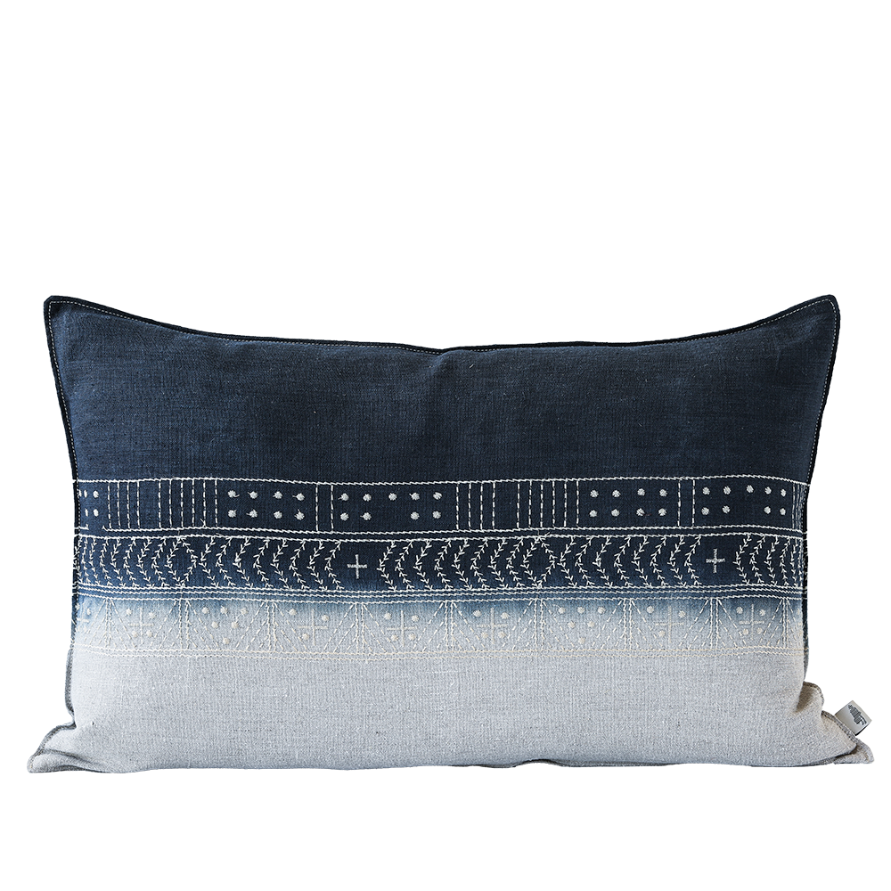 Mr B Stone Embroidered Cushion