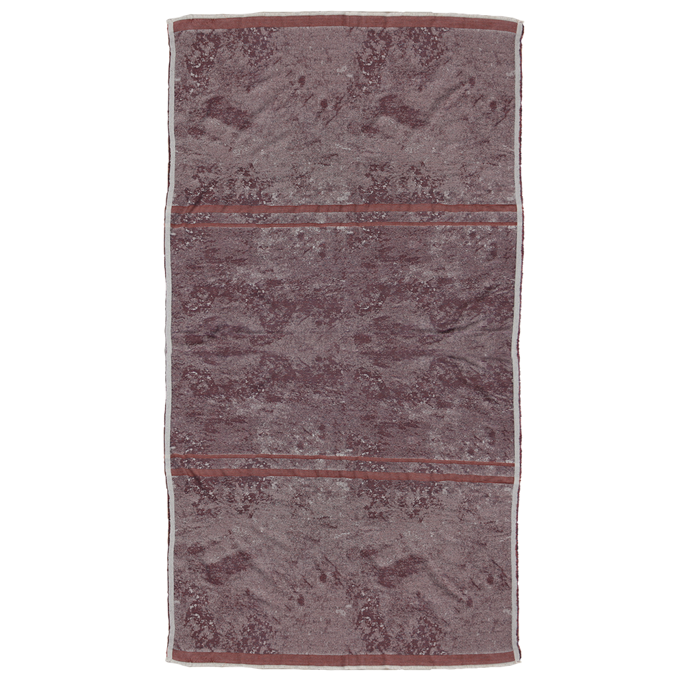 Rust Dolerite Jacquard Throw