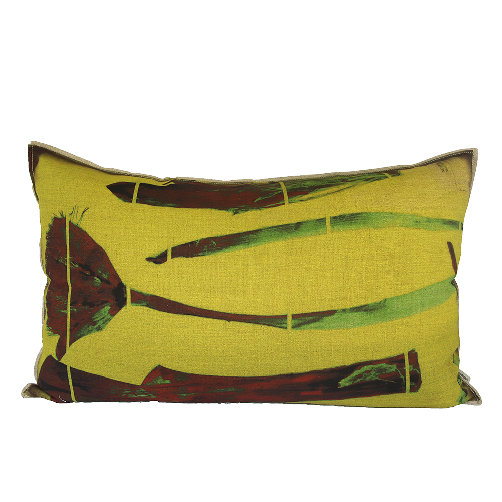 Scadoxus Puniceus Cushion, Printed