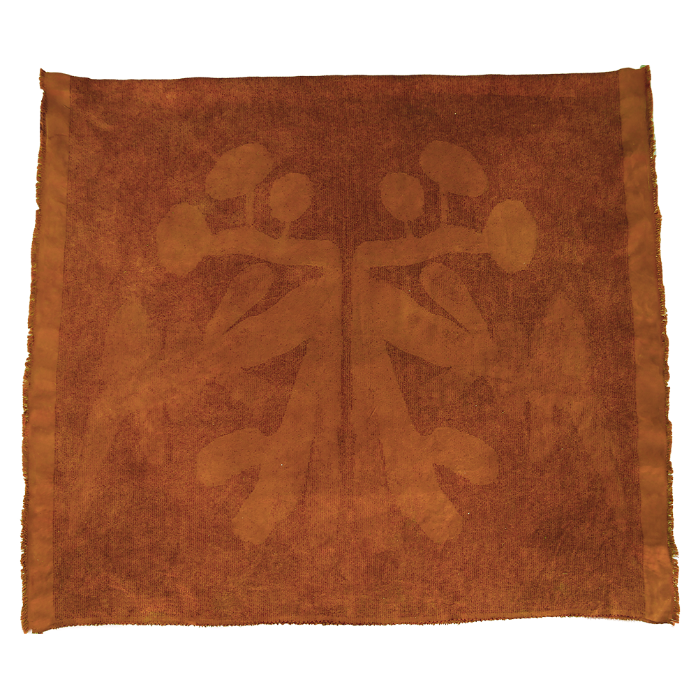 Overdyed Watercolour Jacquard Throw