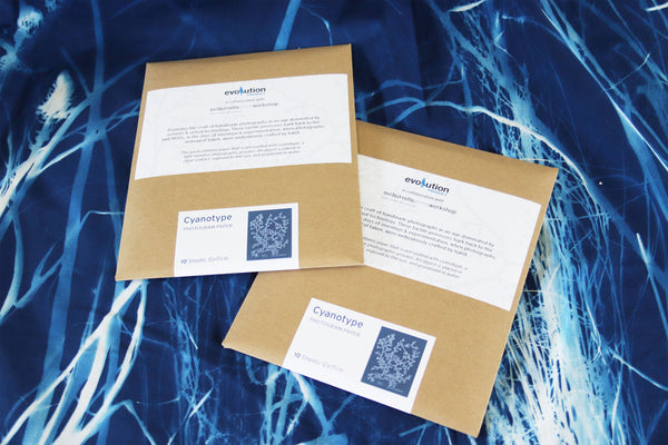 Cyanotype Photogram Paper Gift Pack
